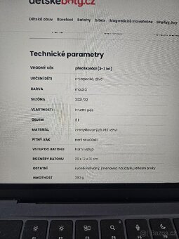 Dětský batoh do školky Affenzahn Elephant large blue - 6