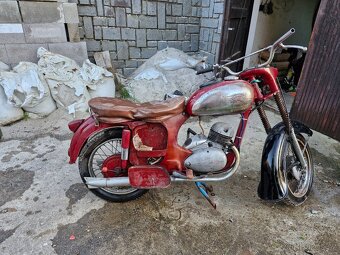 Jawa-ČZ 150 typ 352 (1955) – s doklady + náhradní díly - 6