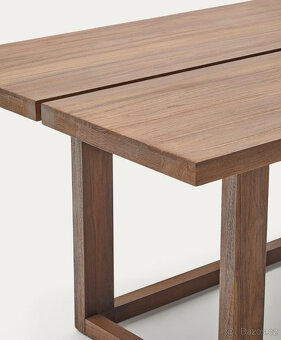 Masivní jídelní stůl KAVE HOME Sashi teak, PC 34500KČ - 6