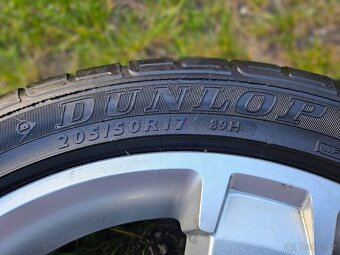 Kompletní letní originál Alu kola FORD - 205/50 R17 - 5x108 - 6
