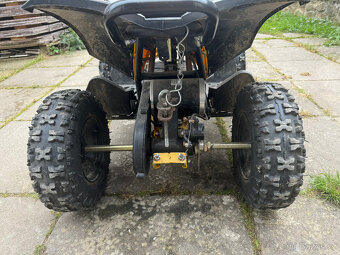 Dětská ELEKTRO čtyřkolka RENEGADE 1000W žlutá + vozík. - 6