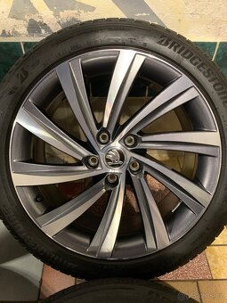 Alu kola Škoda R18 5X112 LETNÍ PNEU 225/45 R18 PERSEUS - 6