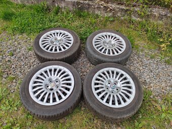 205/55/16 plechové disky 5x110 + poklice Alfa Romeo - zimní - 6