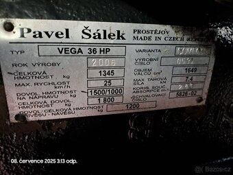 Malotraktor VEGA 36 HP - 6