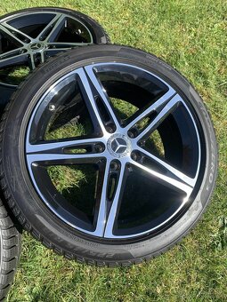 Original Alu kola Mercedes A, B, C, CLA; 225/45/18 zimní - 6