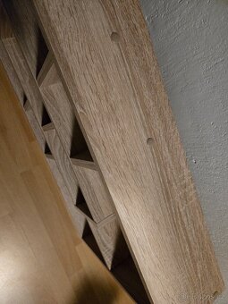 Nástěnné police 3x kusy - 6