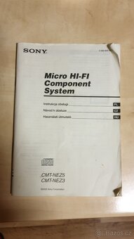 Mikrosystém SONY CMT-NEZ5 - 6