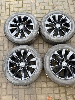 ORIGINÁL Alu Škoda STRATOS R17, 5x112 - TOP STAV, ZIMNÍ - 6