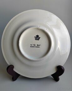 Porcelánový dekorativní talíře Delft - 6