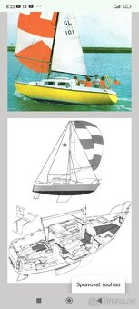Plachetnice Leisure 23 vc.vleku s TP - 6