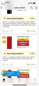 Prodám ledničku Amica - 6