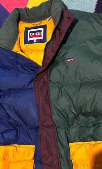 LEVIS STYLOVÁ PARÁDNÍ ZIMNÍ PÁNSKÁ PÉŘOVÁ VESTA XXL-XXXL - 6