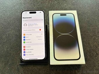 Apple iPhone 14 Pro 128 GB Silver, krabička, kabel - 6