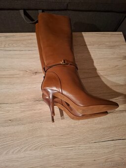 Kožené kozačky Polo Ralph Lauren vel.36 - 6