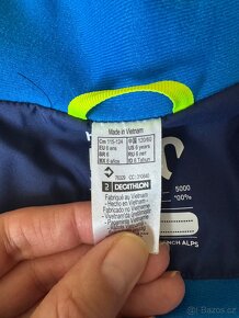 Dětská zimní bunda Decathlon Wedze - 6 let (115-124) - 6