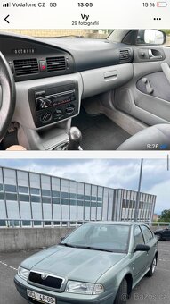 Škoda Octavia 1 1.4 16V pojízdné, ale ko motor nebo na oprav - 6