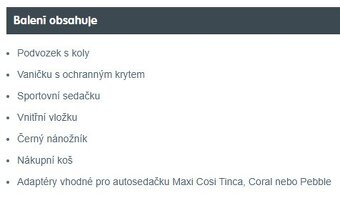 Petite&Mars Kočárek kombinovaný 2v1 Trails 2022 Iron Green - 6