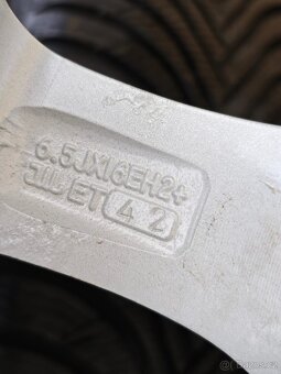 Alu kola zimní sada 5x112 16" Škoda, Seat, VW,Audi - 6