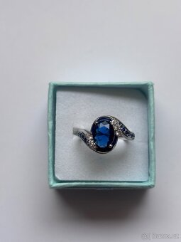 Nové stříbrné prstýnky punc 925 - 6