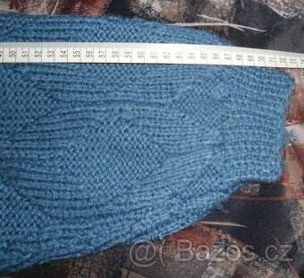 Prodám: pánský teplý modrý svetr, málo nošený za 550 Kč - 6