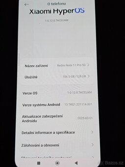 Redmi note 11 pro 5G ( 6GB 128GB ) - 6