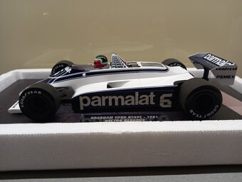 F1 BRABHAM FORD BT49C HECTOR REBAQUE 1981 MINICHAMPS 1:18 - 6