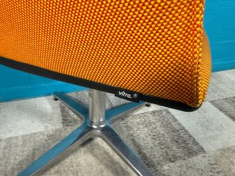 Designová židle Vitra Softshell Chair 2 kusy oranž - 6