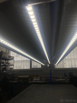 PRACOVNÍ STŮL s LED osvětlením - OSOBNÍ ODBĚR nebo dle domlu - 6