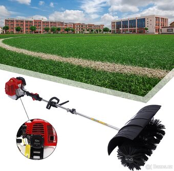 Benzínový zametací kartáč - nepoužitý v original obalu - 6