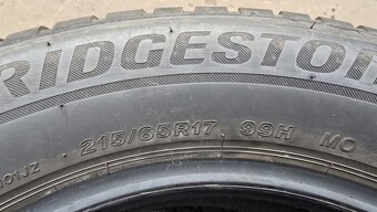Zimní pneu 215/65/17 Bridgestone - 6