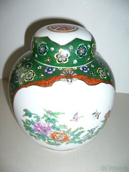 Čínská váza - flip top nádoba - 6