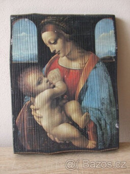 Prodám obrazy, malovaný obrázek, rytina na plechu - 6