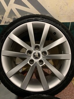 Alu kola Škoda R18 5X112 NOVÉ LETNÍ PNEU 225/40 R18 ALARIS - 6