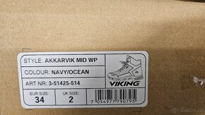 Viking kotníkové i na slabší zimu s Gore-Texem - 6