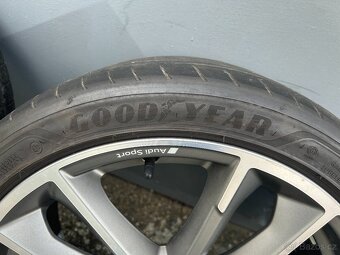 Alu kola R18 5x100 Audi + Letní pneu 215/40/18 Goodyear - 6