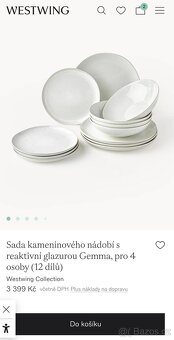 Sada talířů, nádobí - 6