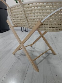 Mojžíšův koš Original Ahojbaby Smart + stojan + 2x matrace - 6