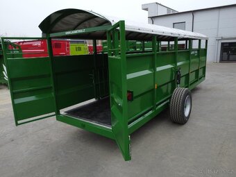 Přepravník zvířat traktorový dobytčák LAUMETRIS - 6