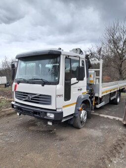 Volvo FL6 /180/L12 valník s rukou. - 6