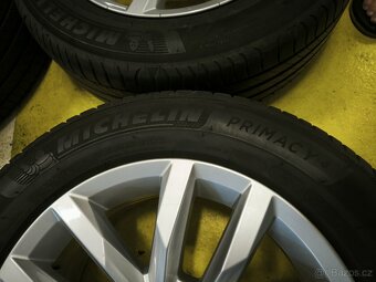 Kola VW R16 6,5J ET41, pneu Michelin 2022 cca 5mm
- 6