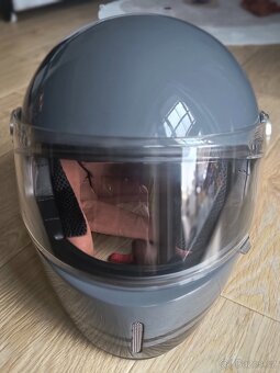 Integrální přilba na motorku NEXX X.G100R Rumble šedá - 6