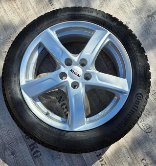 Prodám nové alu kola 16" + zimní pneu Continental (nejeté) - 6