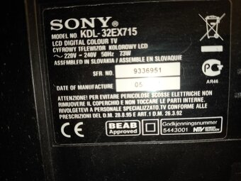 Televize SONY BRAVIA KDL-32EX715 - 6