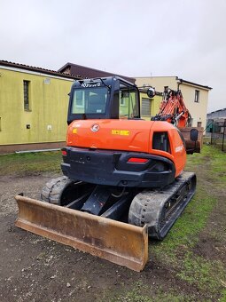 minibagr Kubota KX 080-4, dělené rameno - 6