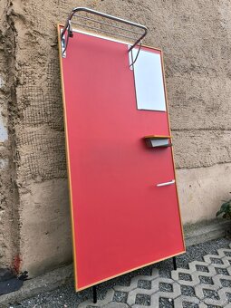 Retro koženková předsíňová stěna - Brusel 60. léta - 6