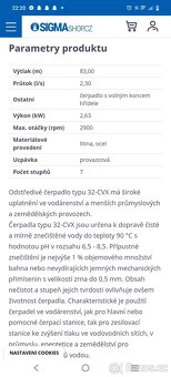 Vodárna sigma , čerpadlo - 6