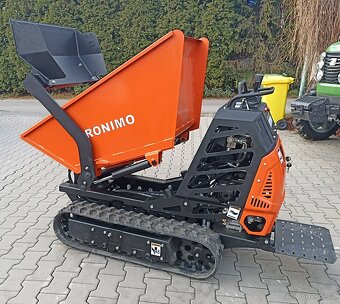 Pásový dumper, samonakládací nakladač - hydraulický - 6
