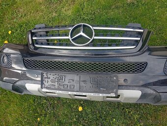 MERCEDES ML W164 PŘEDNÍ NÁRAZNÍK S MASKOU KOMPLETNÍ - 6
