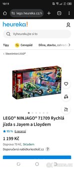 Lego Ninjago Rychlá jízda s Jayem a Lloydem 71709 - 6
