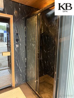 Zahradní sauna / kontejnerová sauna / venkovní sauna 4,0x2,5 - 6